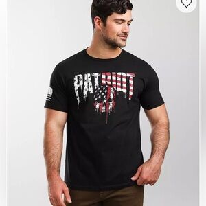 Patriot Black Graphic Tee Howitzer